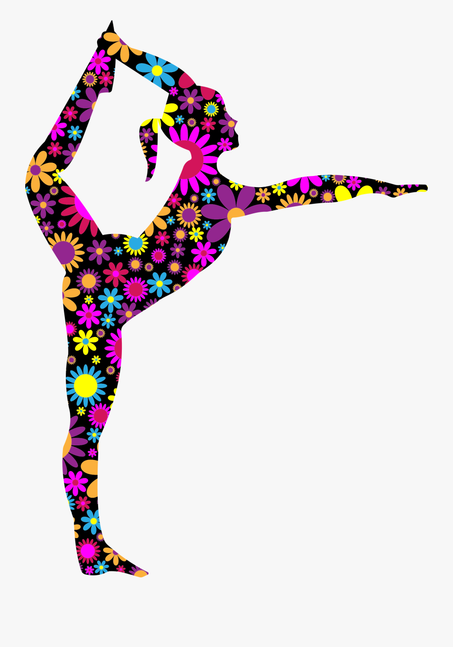 Ballet Dancer Silhouette Stretching Clip Art - Ballet Dancer Silhouette, Transparent Clipart