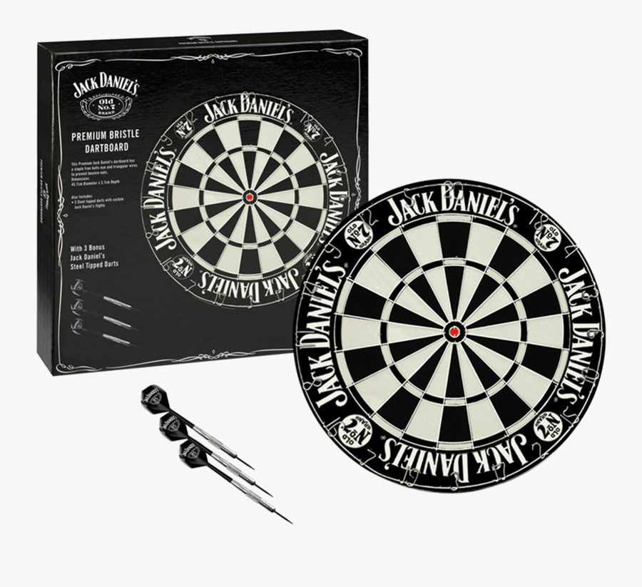 Transparent Dart Board Clipart - White And Black Dart Board, Transparent Clipart