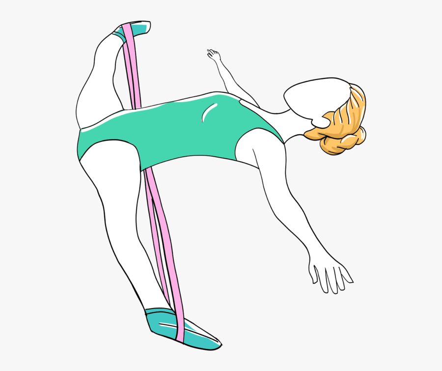 Exercise Clipart Flexibility Exercise - Cartoon, Transparent Clipart
