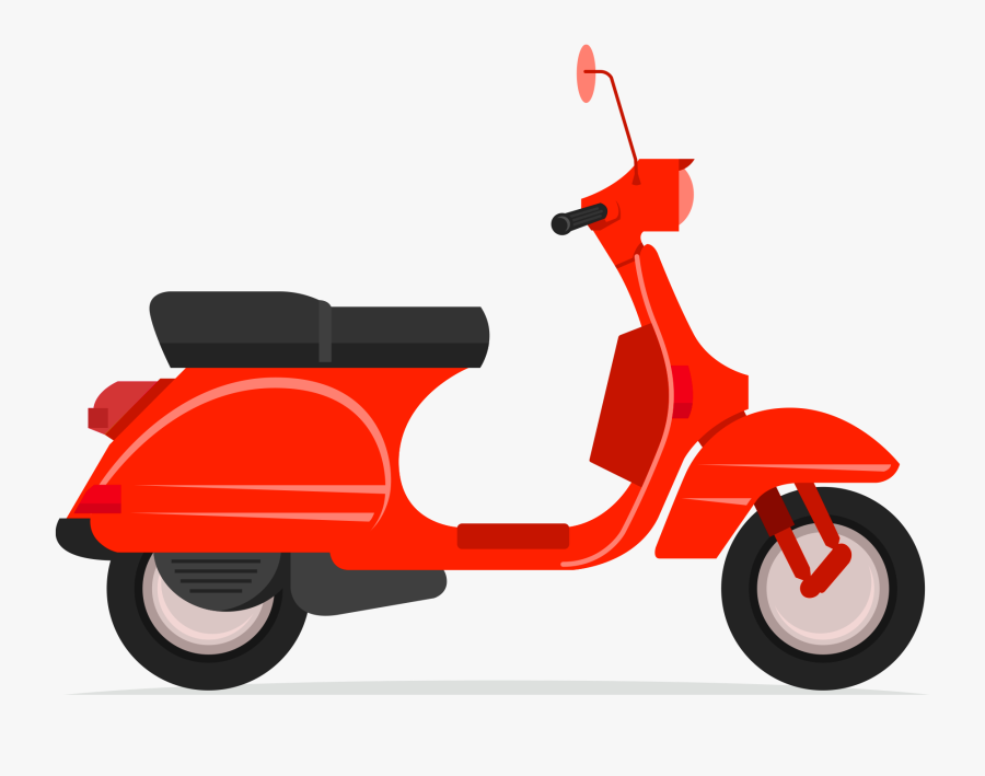 Scooter Png - Clip Art Of Scooter, Transparent Clipart