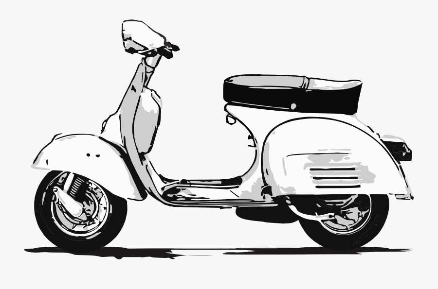 Clipart - Vespa Png, Transparent Clipart