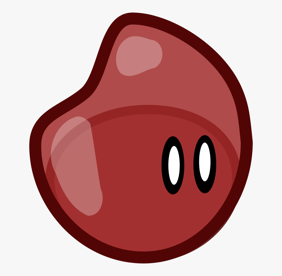 Red Jelly - Cartoon Jelly, Transparent Clipart