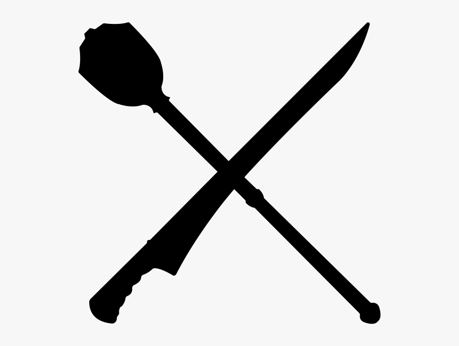 Baseball Trident Clipart - Bbq Silhouette, Transparent Clipart