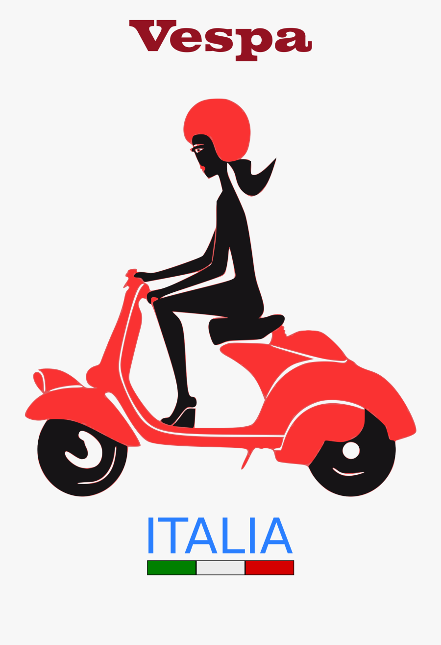 Big Image Png - Clipart Vespa, Transparent Clipart