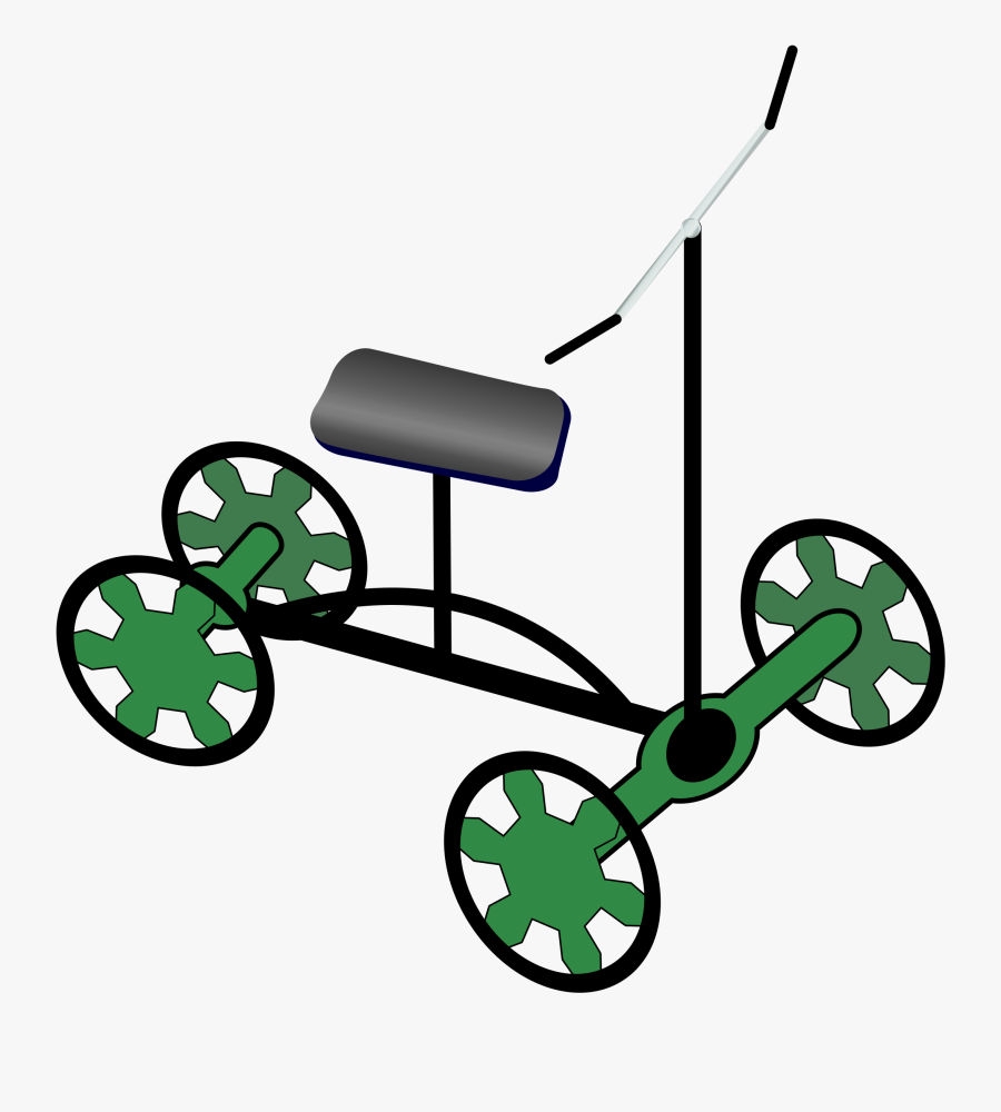 Knee Walker Big Image - Knee Scooter Clipart, Transparent Clipart