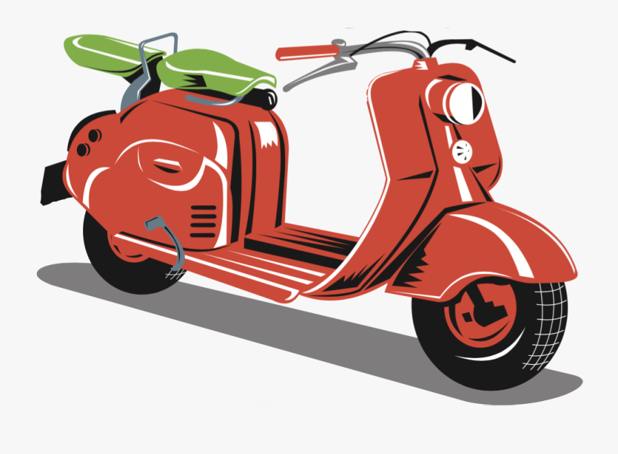 Welcome To Nwascooter Com - Cartoon Scooter Png, Transparent Clipart