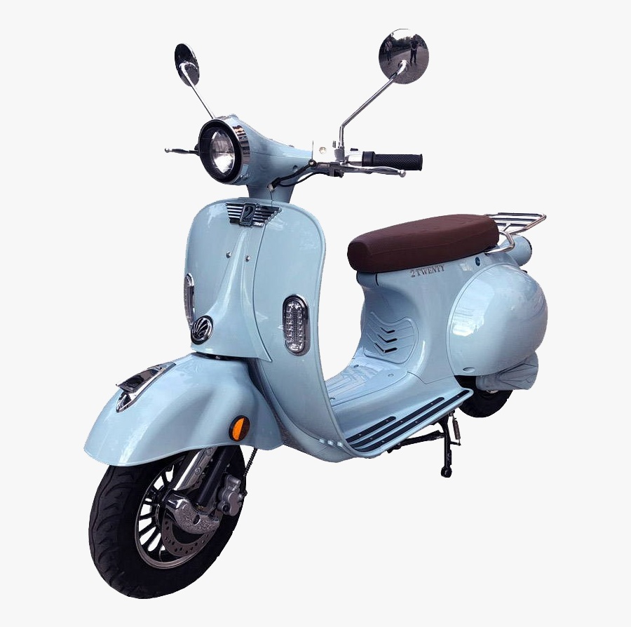 Transparent Scooter Clipart - Scooter Electrique, Transparent Clipart