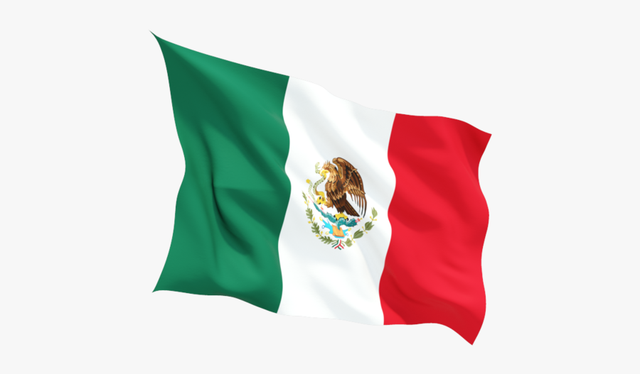 Mexico Flag Png Hd - Mexican Flag Transparent Background, Transparent Clipart