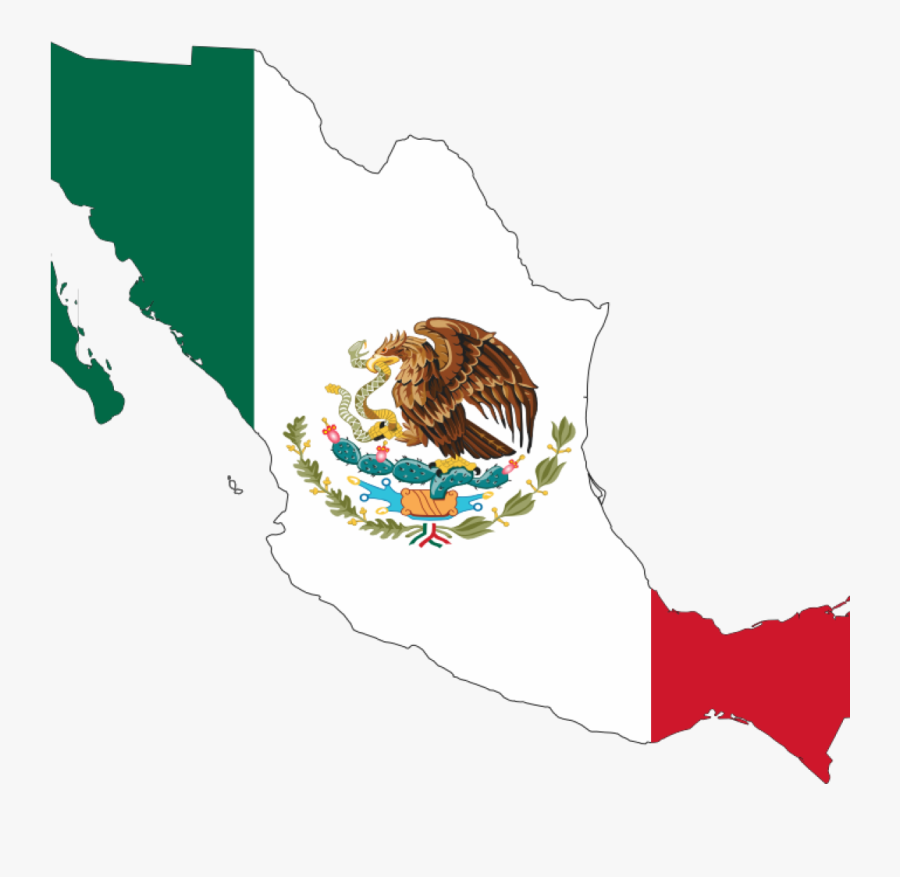 Mexican Flag Clipart Mexican Flag Clip Art Free Clipart - Mexico Flag, Transparent Clipart