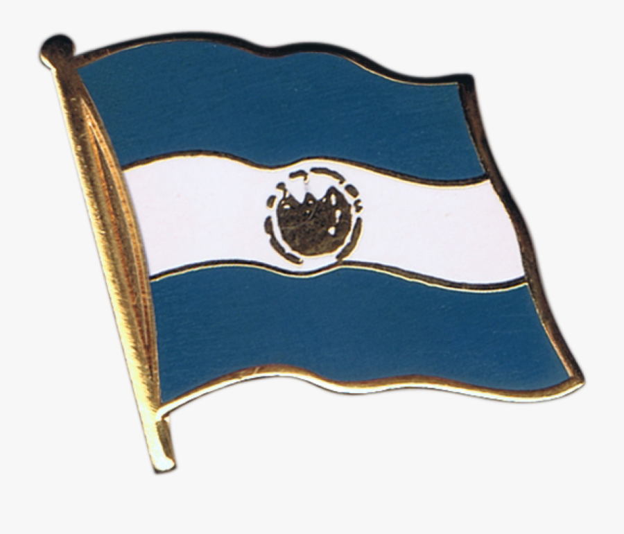 El Salvador Flag Pin, Badge - Imagenes De La Bandera Panamena, Transparent Clipart