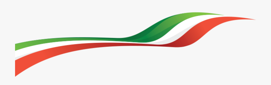 Transparent Mexico Flag Clipart - Red And Green Line Png, Transparent Clipart