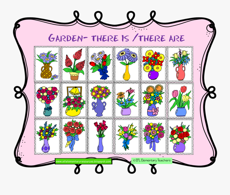 Efl Elementary Teachers Nature Or Garden Theme For, Transparent Clipart