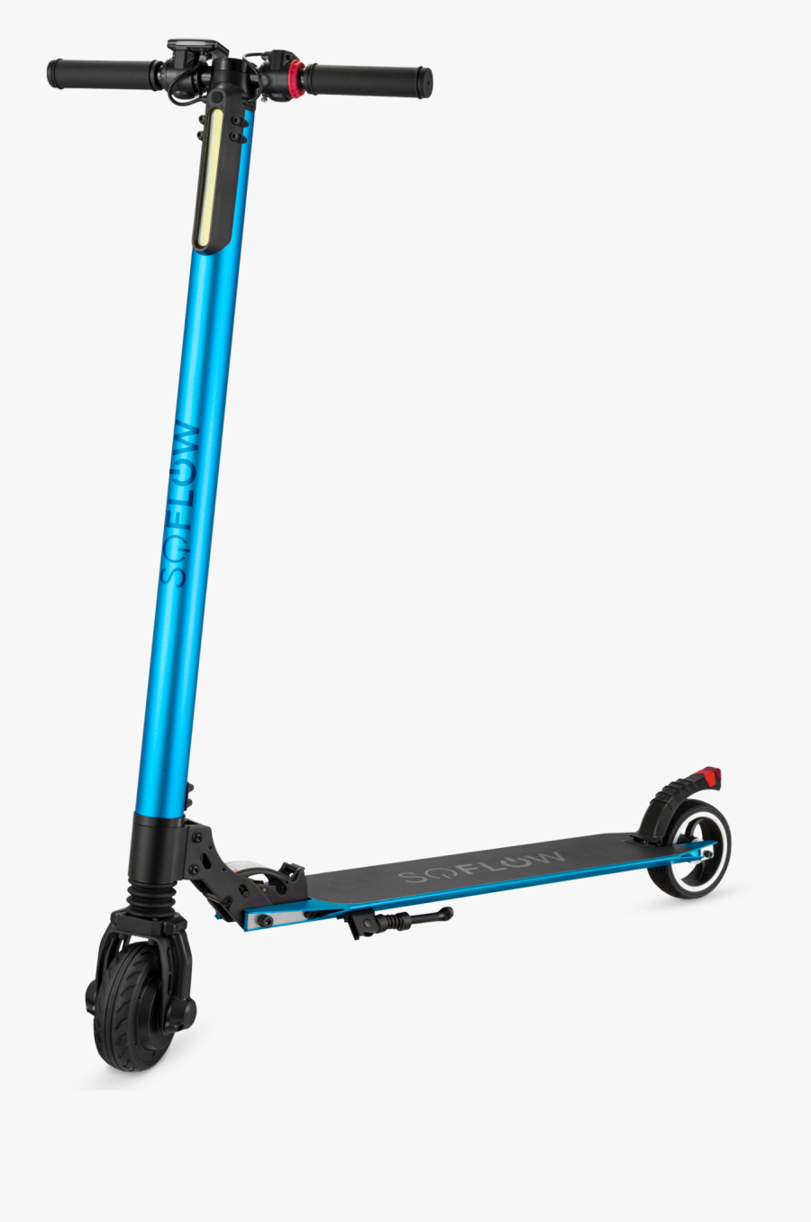 Transparent Scooter Clipart Black And White - So Flow Electric Scooter, Transparent Clipart