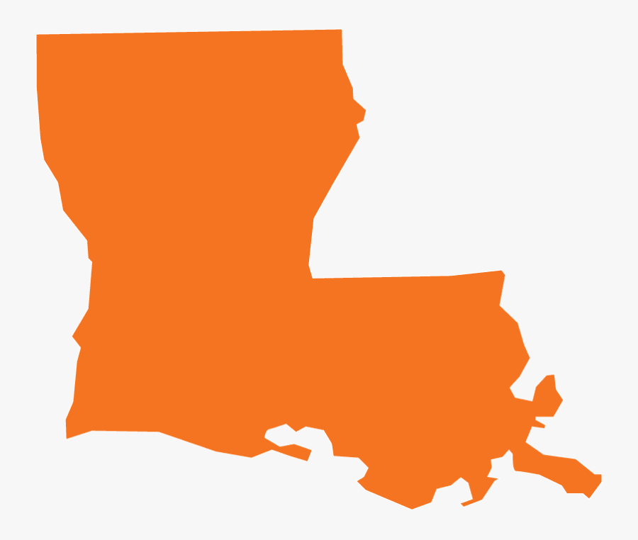 Map Clipart Louisiana - State Of Louisiana Png, Transparent Clipart