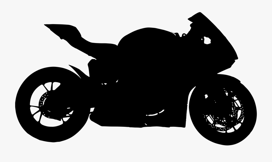 Photography - Motorcycle Silhouette, Transparent Clipart