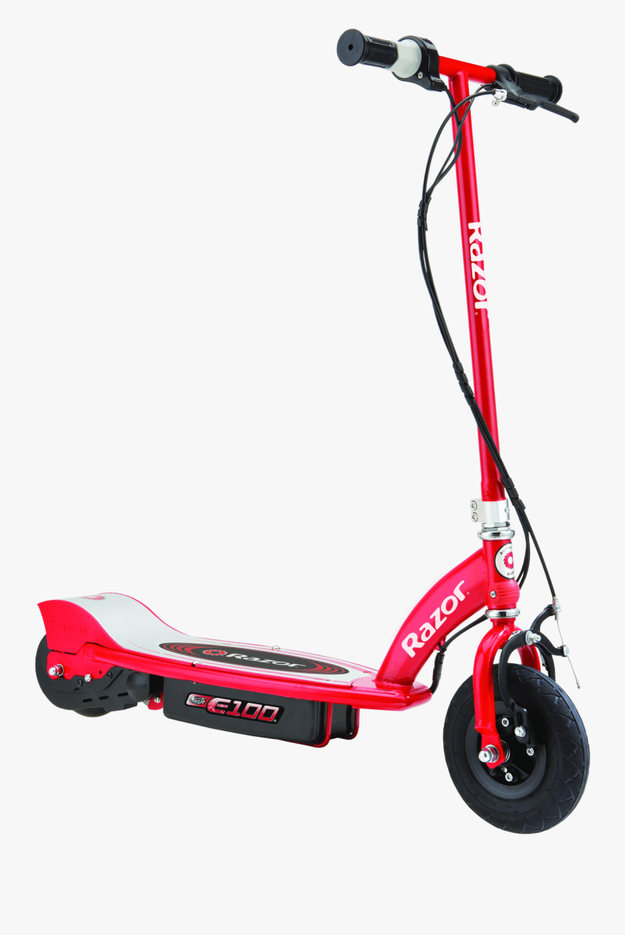 Clip Art Little Boy Scooter - Razor E100 Electric Scooter, Transparent Clipart