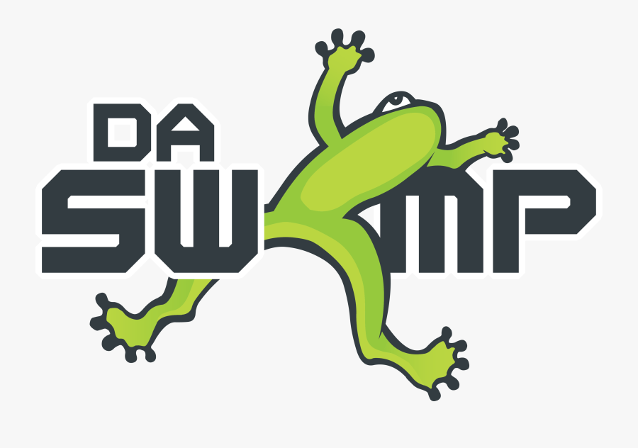 Swamp Clipart Dark - Trampoline Place Frog, Transparent Clipart