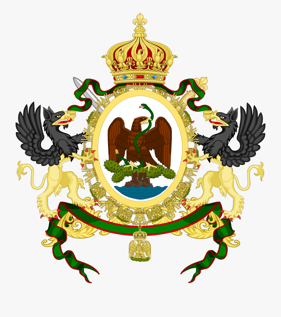 Download Mexican Eagle Png - Second Mexican Empire Flag , Free ...
