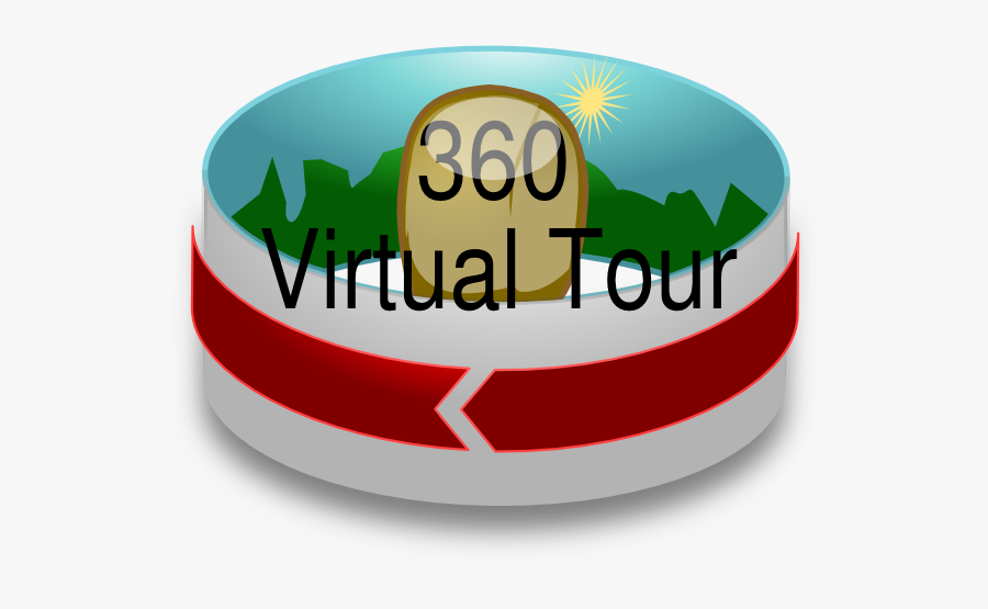 Virtual Tour 360 Clip Art - Illustration, Transparent Clipart