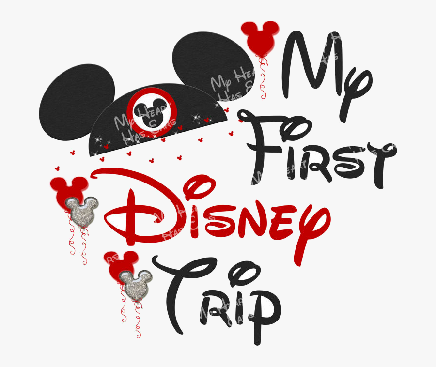 Disney World Clipart Mother And Daughter Trip Free - My First Disneyland Trip 2017, Transparent Clipart