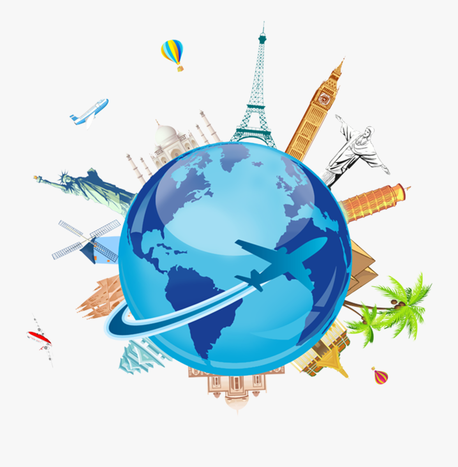 Veena"s My Travel World - Travel The World Png, Transparent Clipart