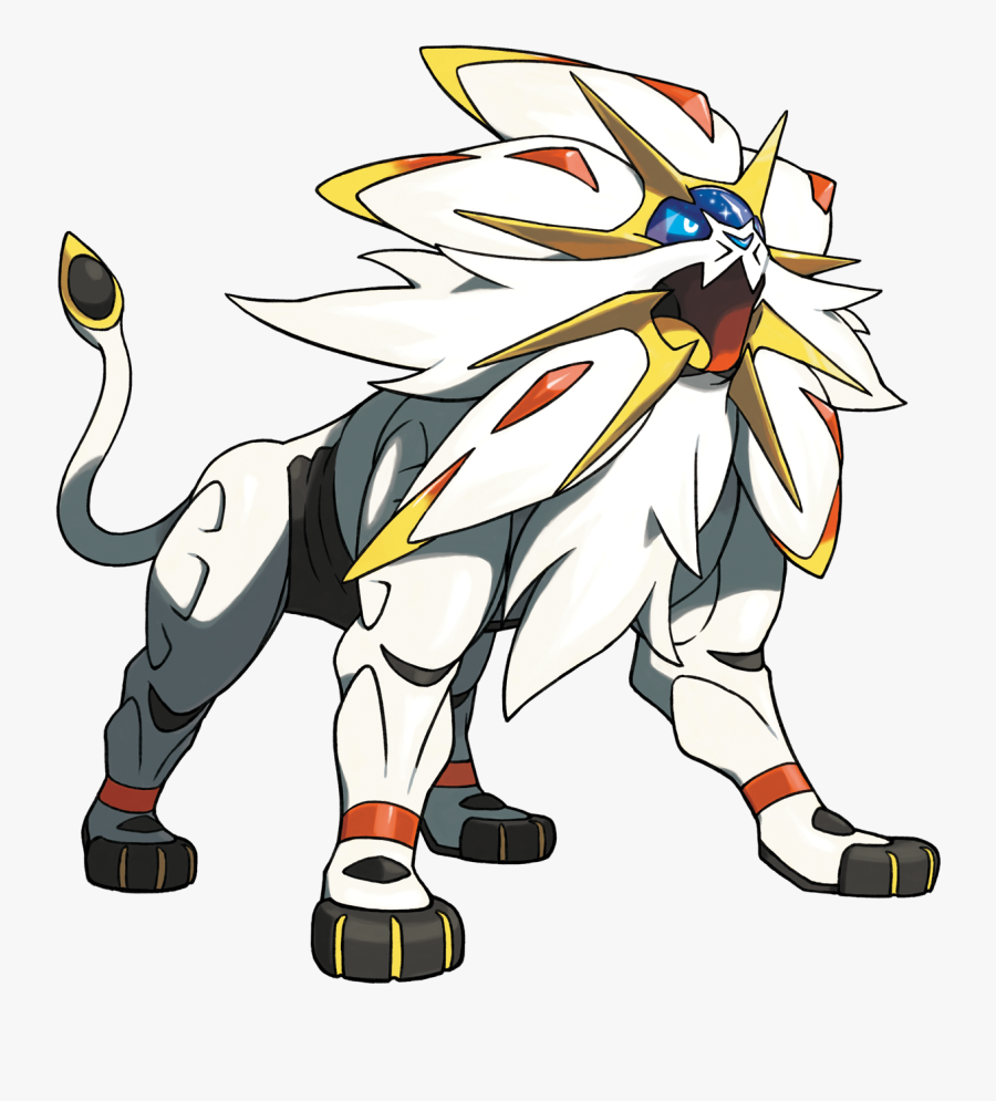 Solgaleo Pokemon, Transparent Clipart