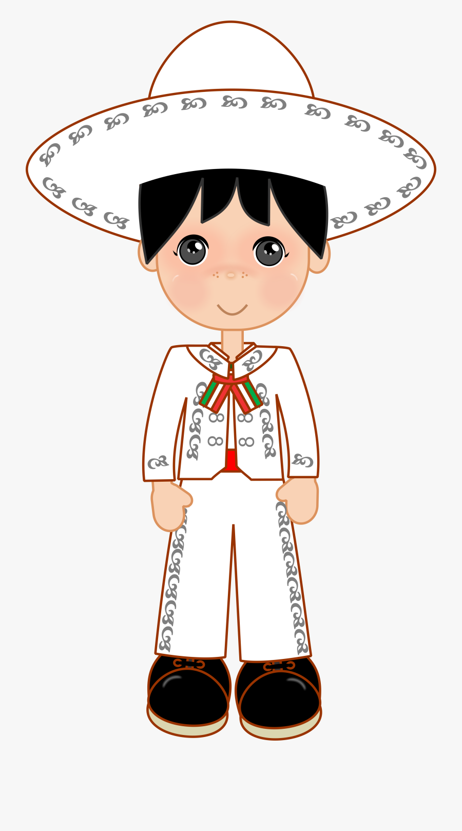 American Revolution Clipart Mexican - Dibujo De Charro, Transparent Clipart