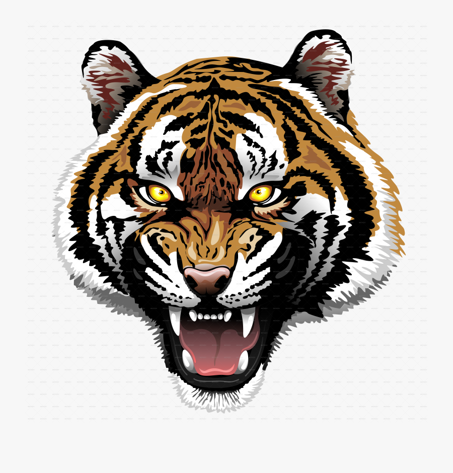 Download Tiger Tattoos Free Png Transparent Image And - Animal Coming Out Of Paper, Transparent Clipart