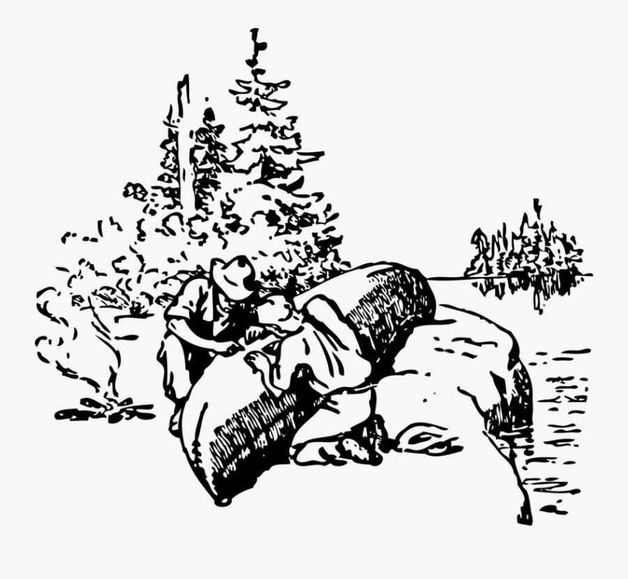 Art,monochrome Photography,text - Canoe Clip Art, Transparent Clipart
