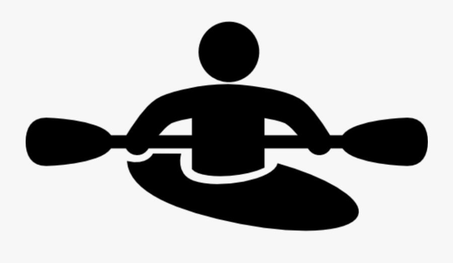 Transparent White Water Rafting Clipart - Kayaking Png, Transparent Clipart
