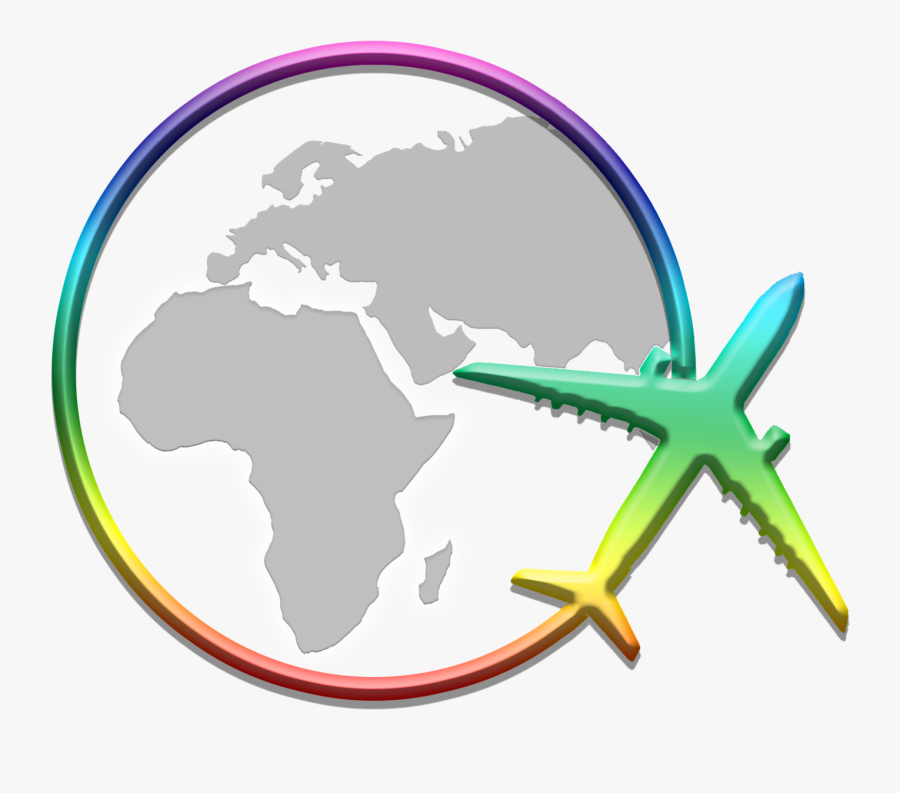 Swamp Monster Clip Art - World Map Grey Png, Transparent Clipart