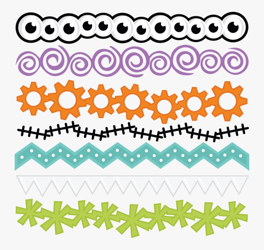 Scrapbook Borders Free Clipart - Border Designs For Scrap Book, Transparent Clipart
