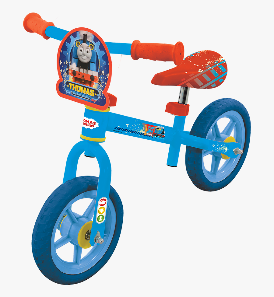 10” Balance Bike - Thomas The Tank Engine Balance Bike, Transparent Clipart