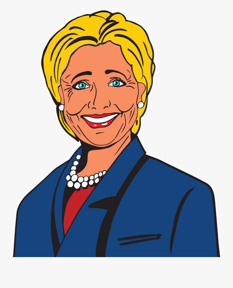 Why A Female Will Never Be President - Hillary Clinton Clipart, Transparent Clipart