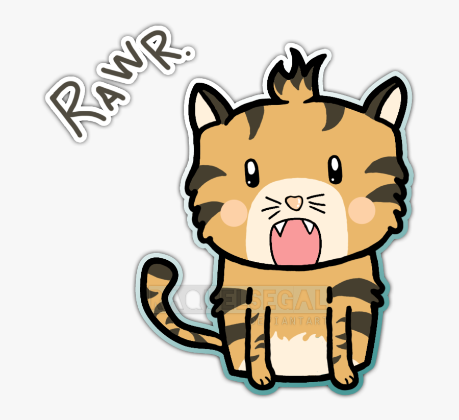 Chibi Clipart Tiger, Transparent Clipart