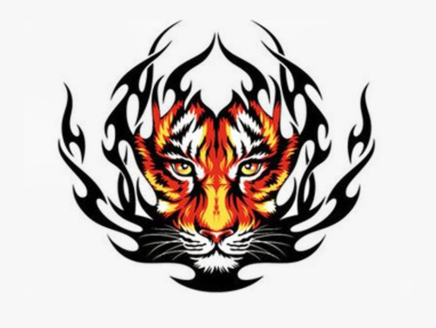 Tiger Tattoo Vector Drawing Free Png Hq Clipart - Tiger Tattoo, Transparent Clipart