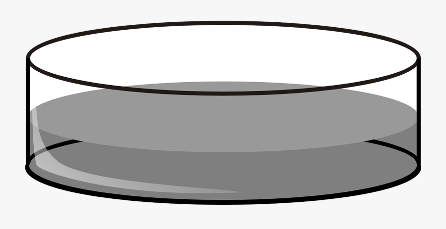 Petri Dish Deep Lab Free Picture - Petri Dish Black And White, Transparent Clipart