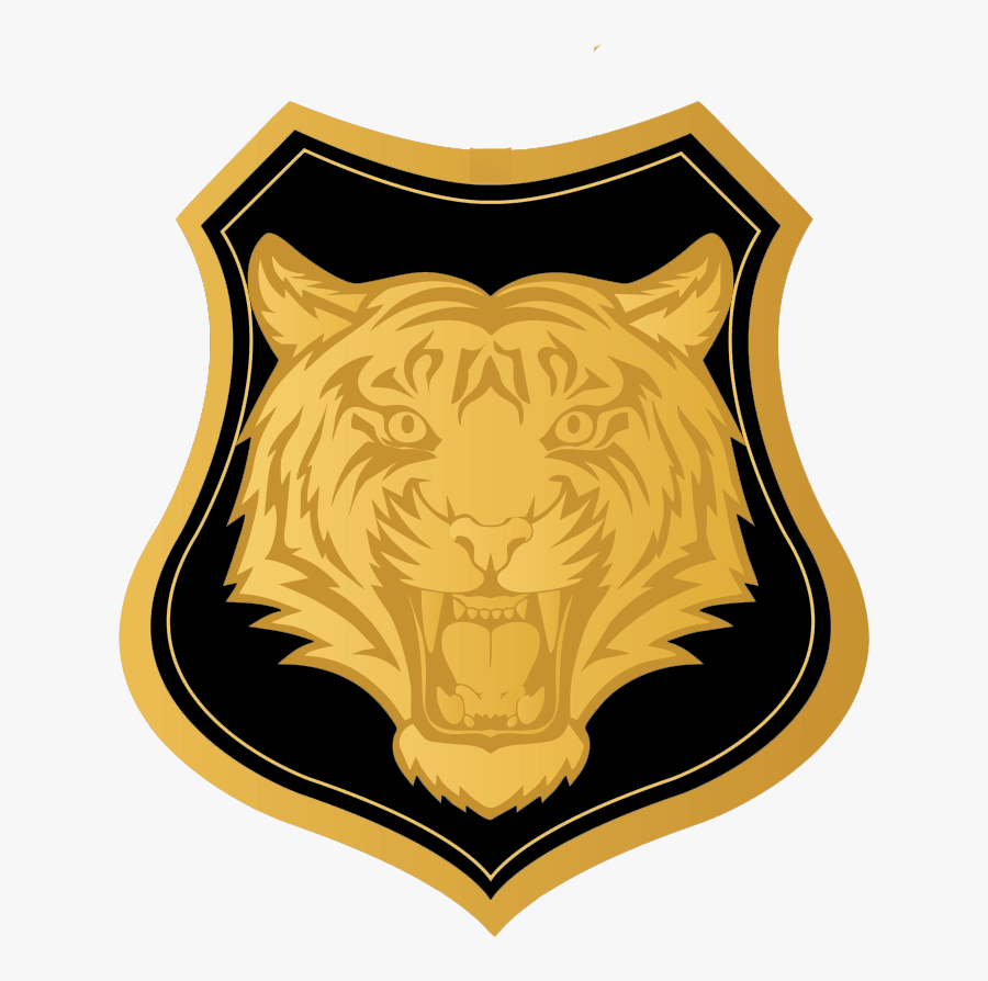 Wild Trail Safari - Iron On Tiger Patch, Transparent Clipart