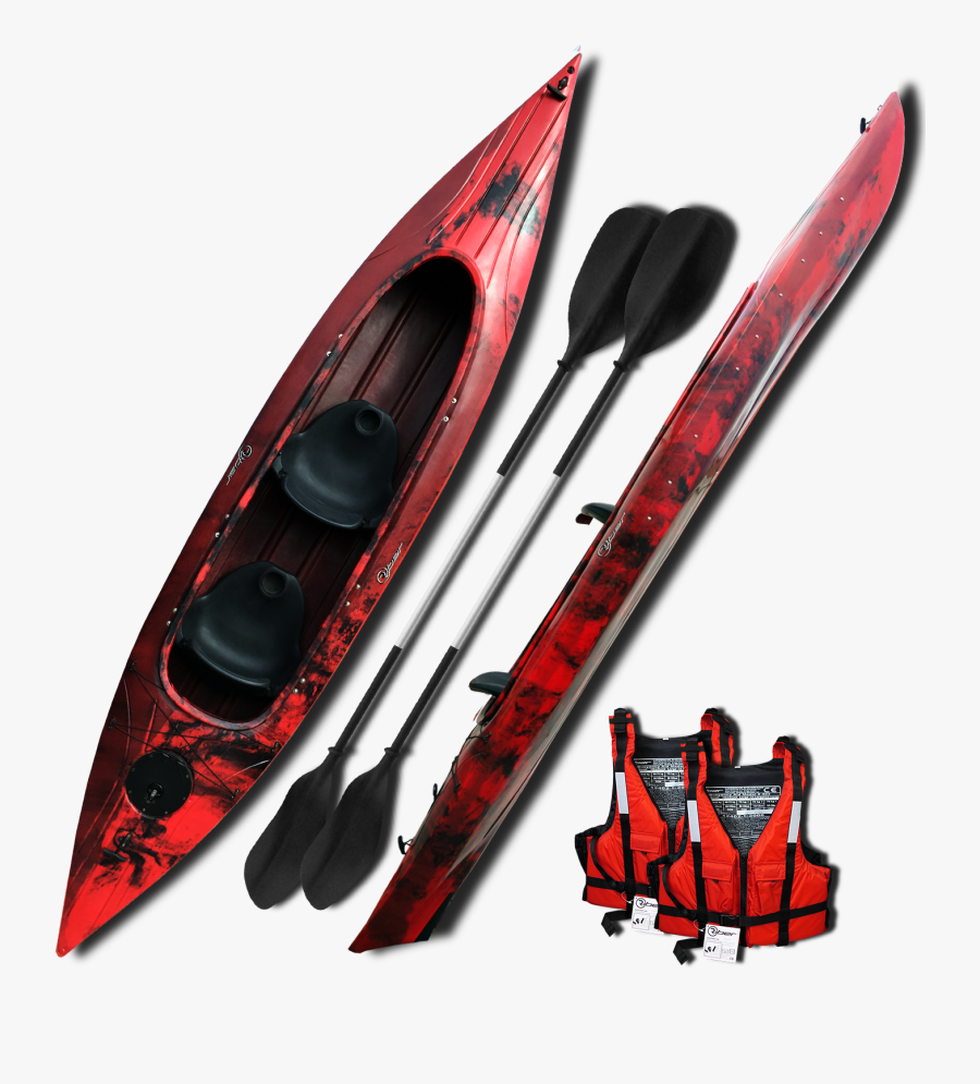 Kayak Open Riber, Transparent Clipart