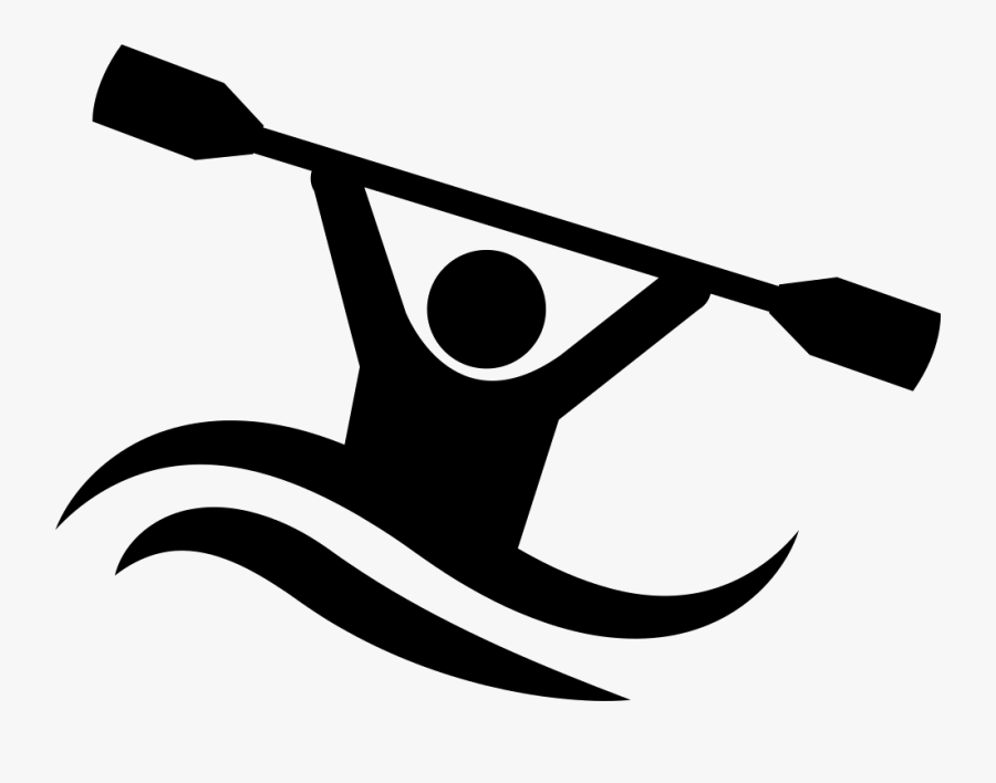 Kayak Clipart Svg - Rafting Logo Png, Transparent Clipart