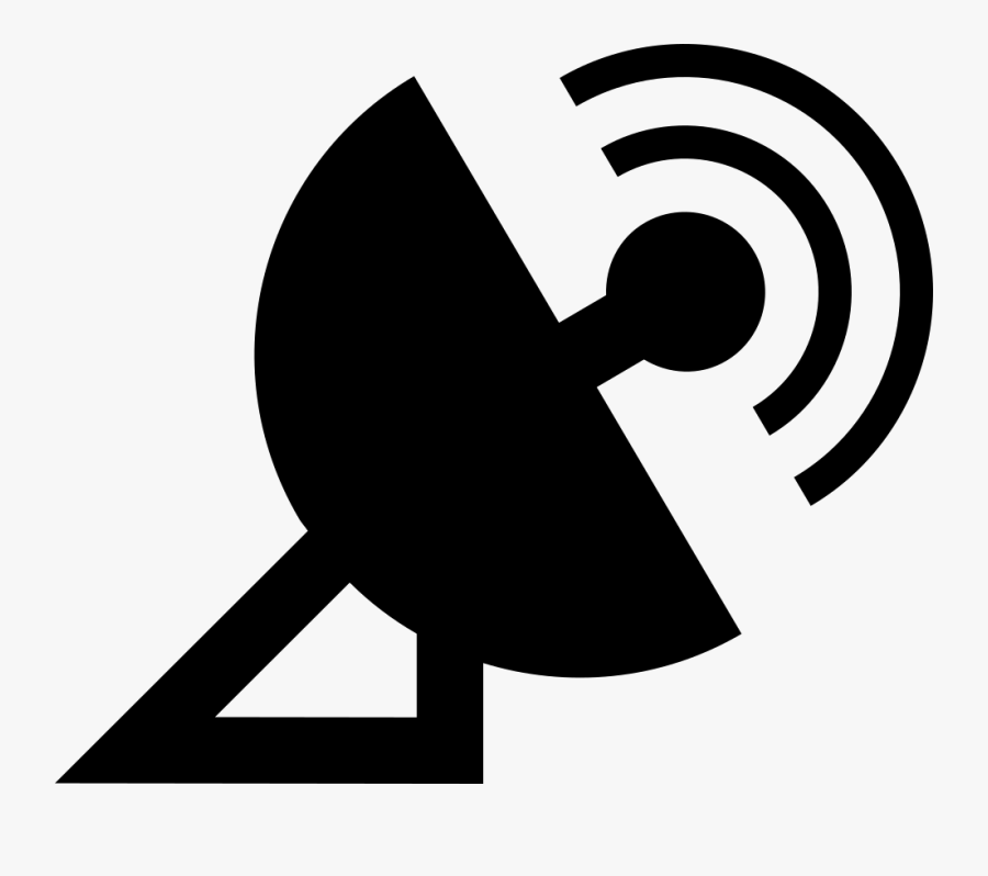 Satellite Svg Png Icon - Dish Satellite Logo Png, Transparent Clipart