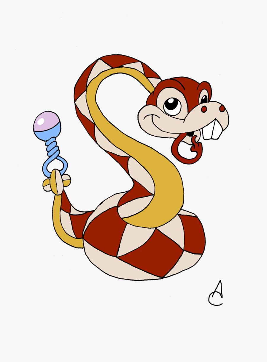 Transparent Rattlesnake Png - Cartoon Rattlesnake, Transparent Clipart