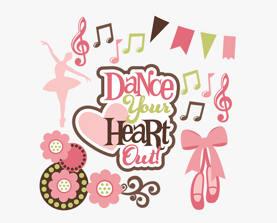 Dance Your Heart Out Clip Art, Transparent Clipart