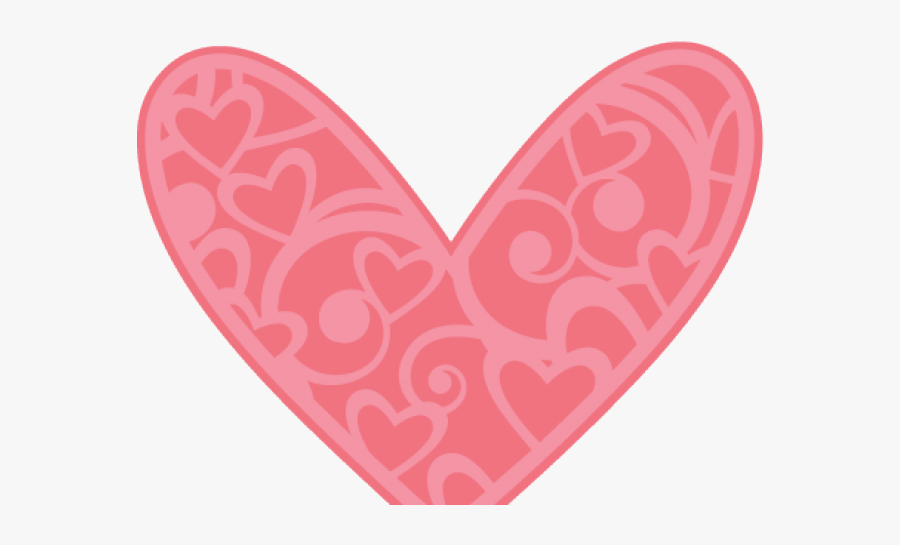 Heart Clipart Scrapbook - Heart, Transparent Clipart