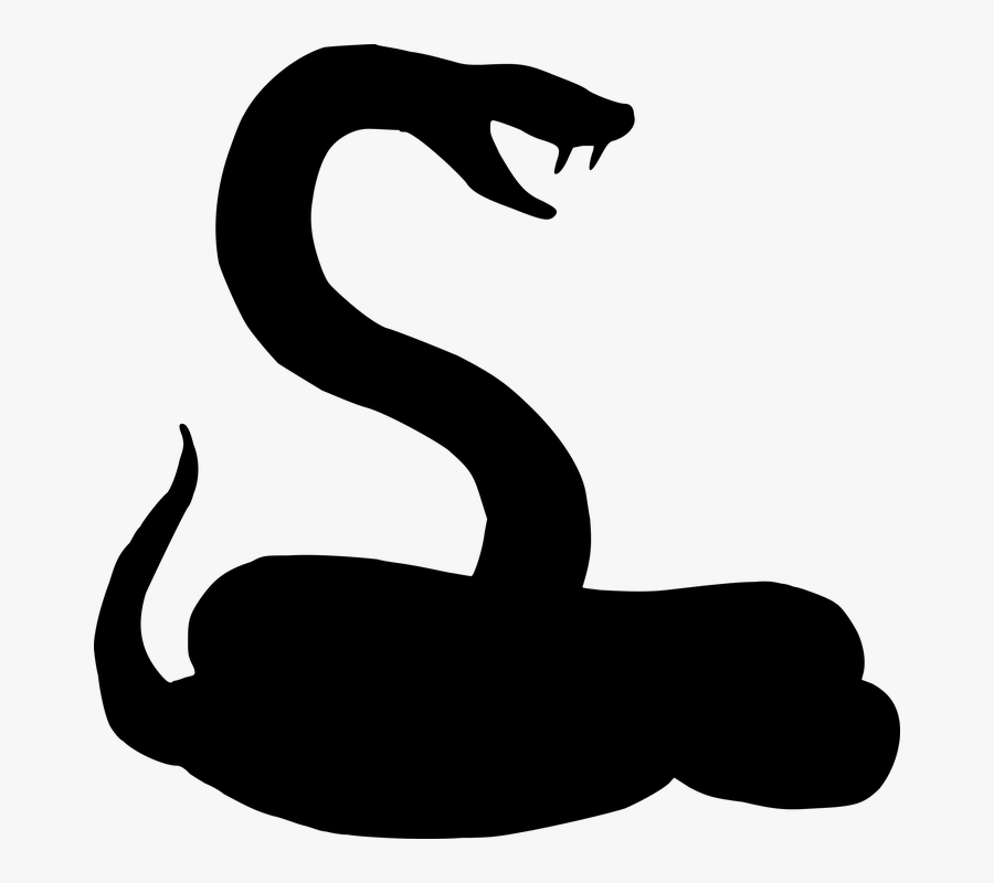 Free Photo Silhouette Rattlesnake - Snake Silhouette Png, Transparent Clipart