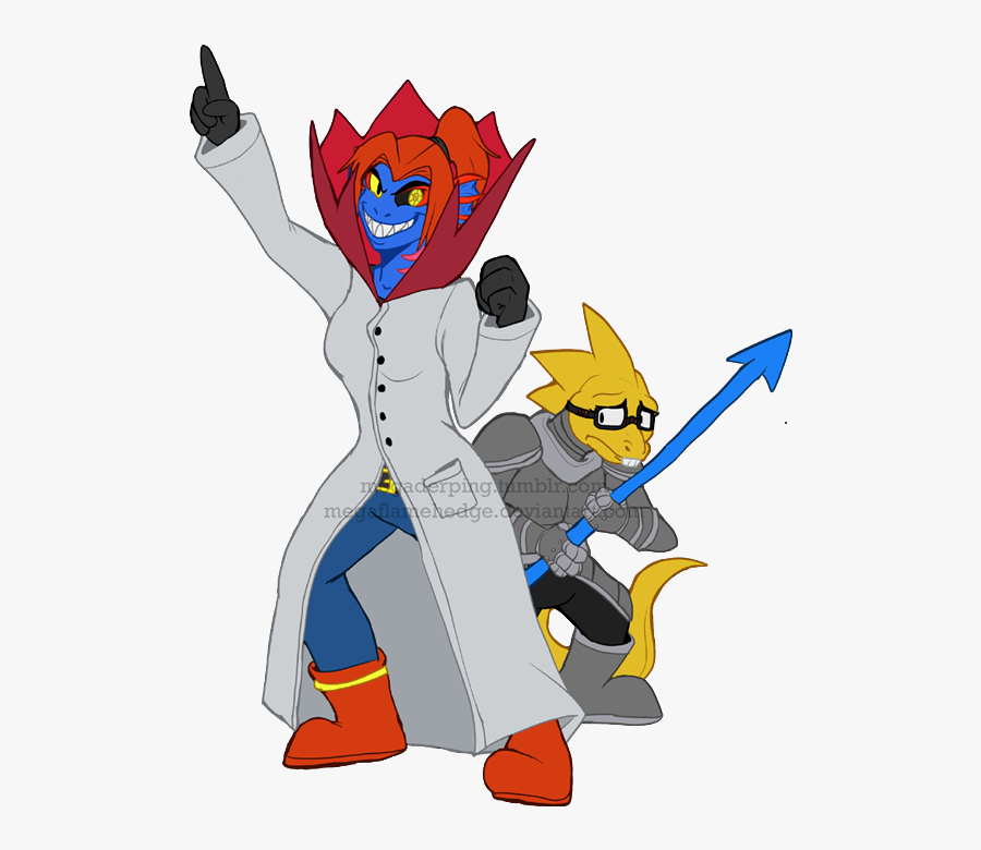 [art] Undyne Would Make A Terrifying Mad Scientist - Inverted Fate Undyne, Transparent Clipart