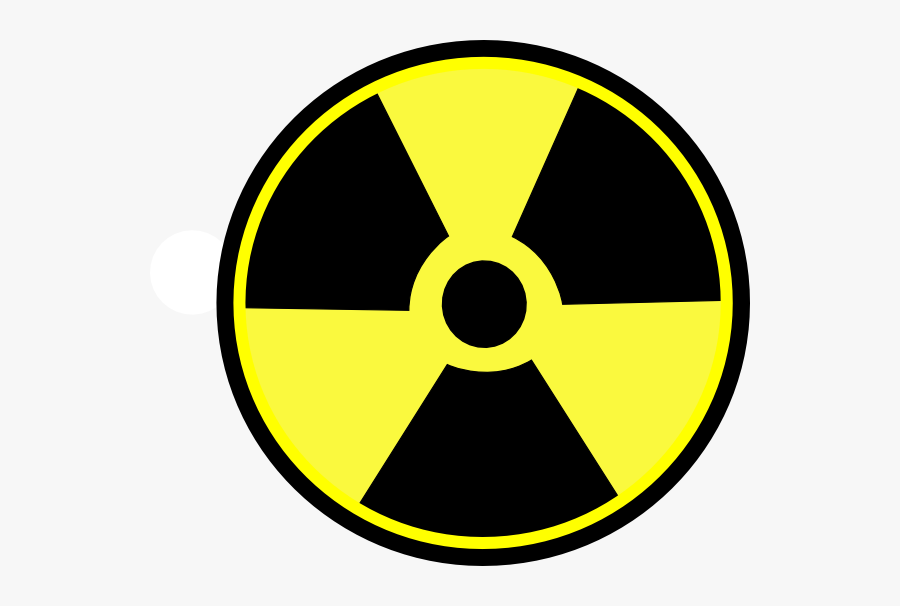 Radioactive Sign, Transparent Clipart