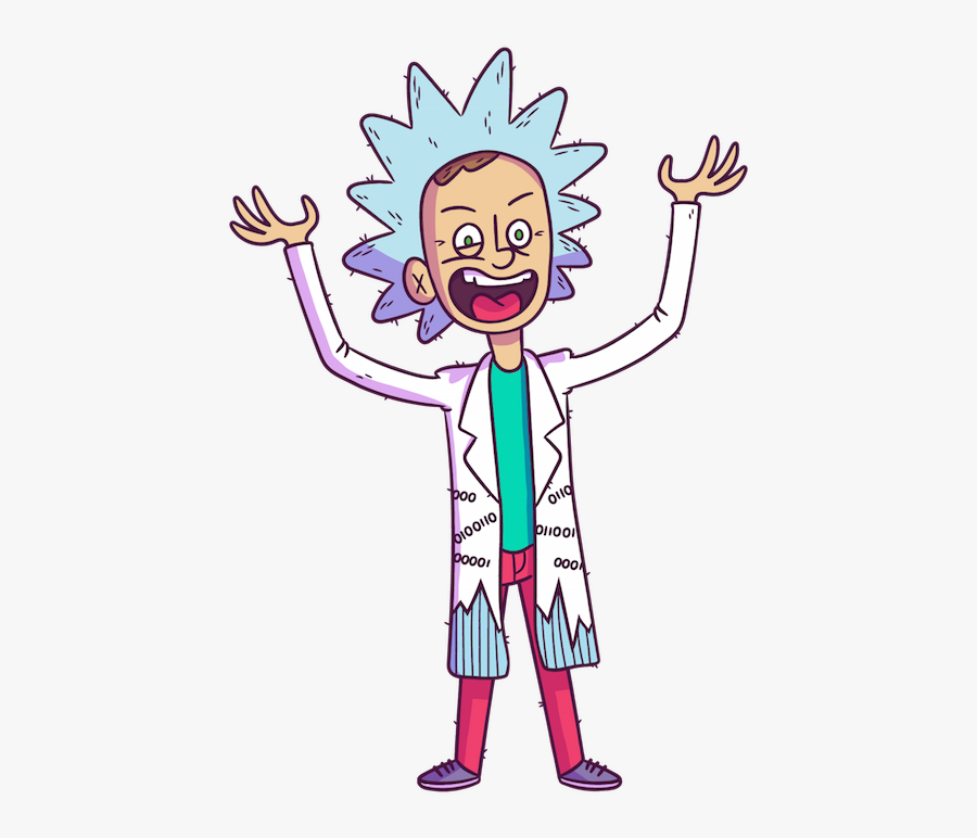 Mad Scientist In Data, Transparent Clipart