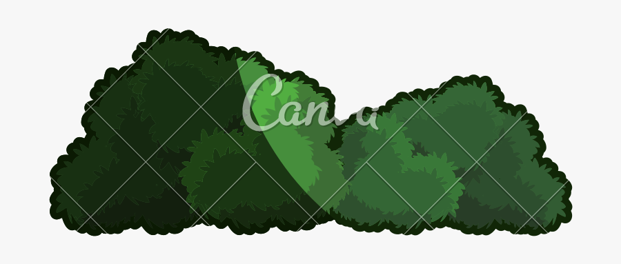 Clip Art Cartoon Bushes - Canva, Transparent Clipart