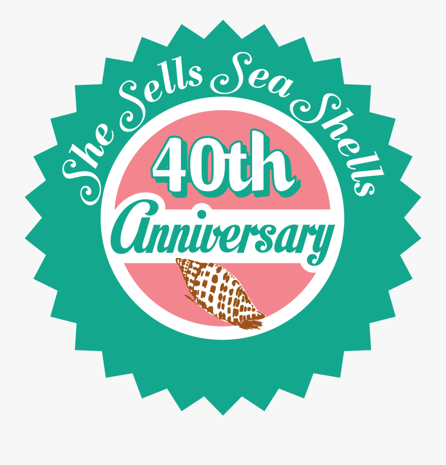 Seashell Clipart Pretty - Label, Transparent Clipart